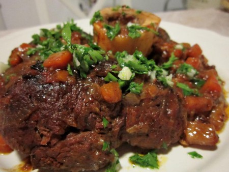 Ossobuco fehérborban